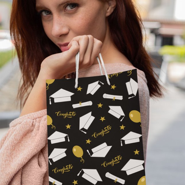 Congrats To The Grad Medium Gift Bag (Creator Uploaded)