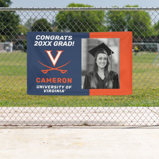 Congrats Virginia Cavalier Grad - Photo Banner (Insitu)