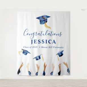Congratualation Graduate  Backdrop Photo booth Tapestry