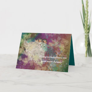 Congratualtions on your new home - Barn Swallows Card