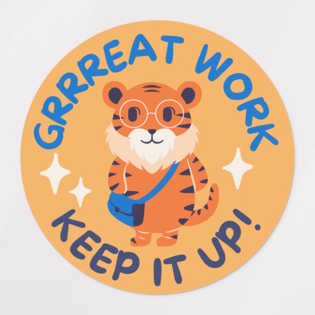 Congratulate sticker on good work (Design 3)