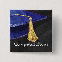 Congratulation Blue and Black