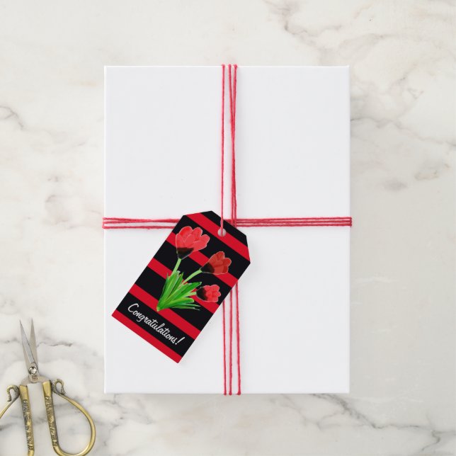 Congratulation Gift Tags (With Twine)