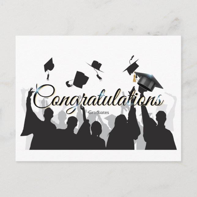 Congratulation Graduate Postcard (Front)