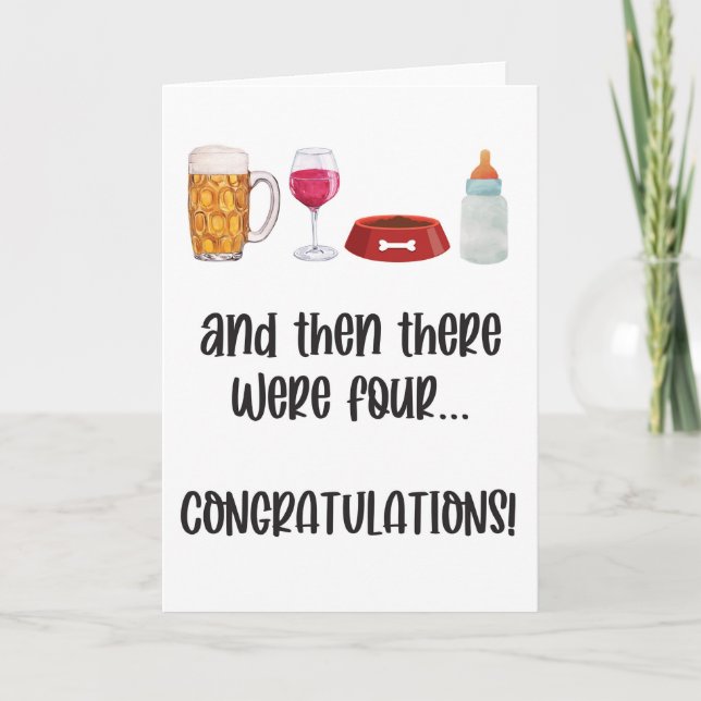 Congratulation New baby Card (Front)
