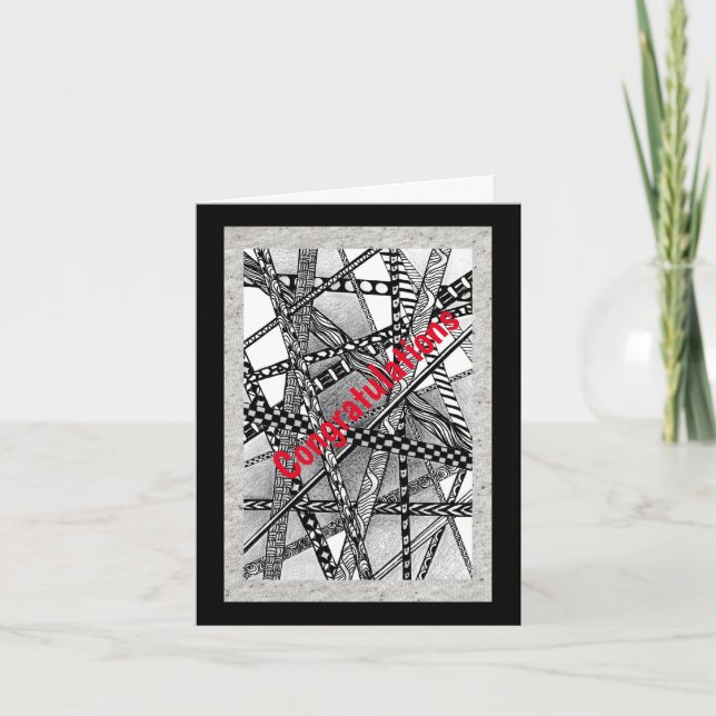 Congratulation on Paths to Success Card (Front)