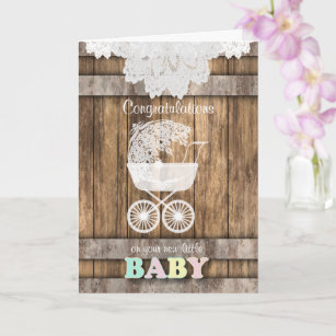 Congratulation on Your New Baby Card
