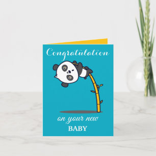 Congratulation on your new baby invitation