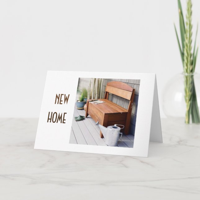 CONGRATULATION ON YOUR "NEW HOME" CARD (Front)