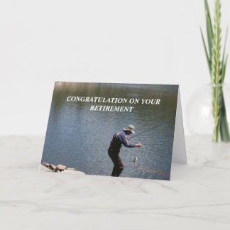 CONGRATULATION ON YOUR RETIREMENT CARD