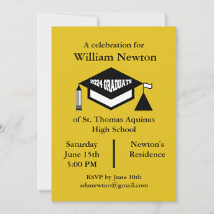 Congratulations, 2024 Graduate! Invitation