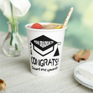Congratulations, 2024 Graduate! Paper Cups