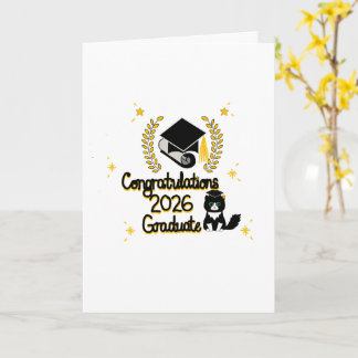 Congratulations 2026 Graduate  Card