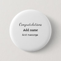 Congratulations add name message simple graduate 
