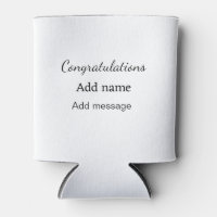 Congratulations add name message simple graduate 