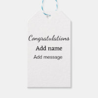 Congratulations add name message simple graduate 