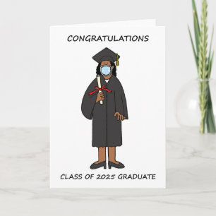 Congratulations African American Graduate 2025 Card