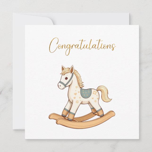 Congratulations Baby Card (Front)