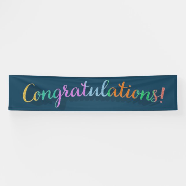 Congratulations Banner (Horizontal)