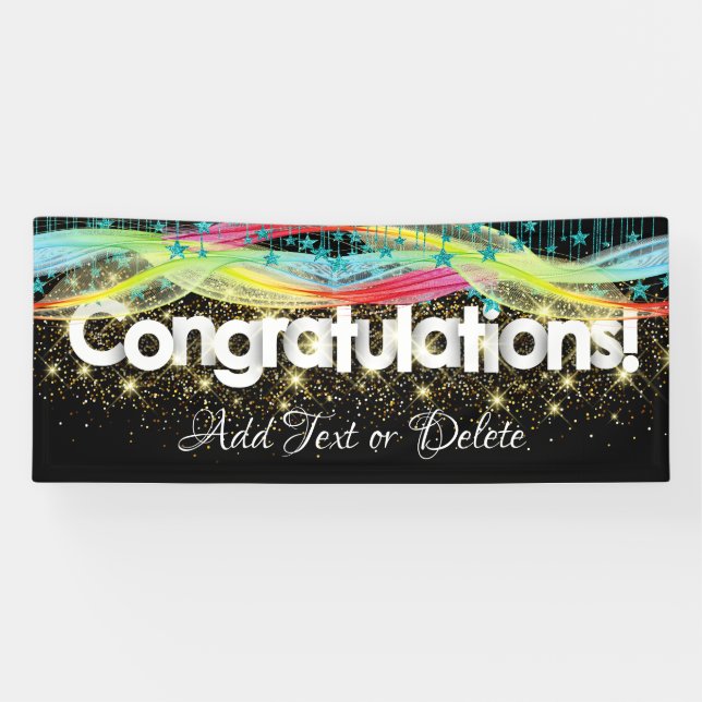 Congratulations Banner (Horizontal)