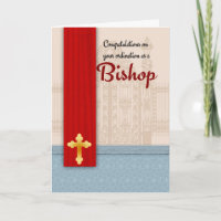 Congratulations Bishop Ordination In Parchment