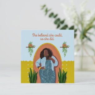 Congratulations Black Woman She Believed She Could