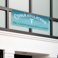 Congratulations Blue Professional Medical Doctor