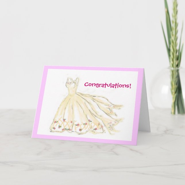 Congratulations! Card (Front)