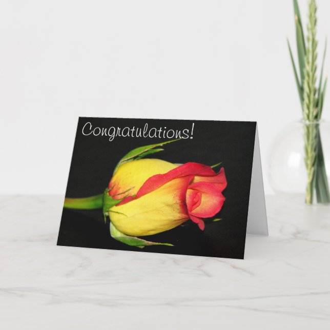 Congratulations! Card (Front)