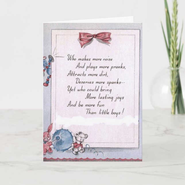 Congratulations! Card (Front)