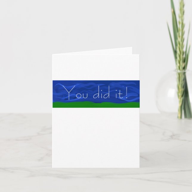 Congratulations! Card (Front)