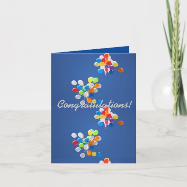 congratulations card (Front)