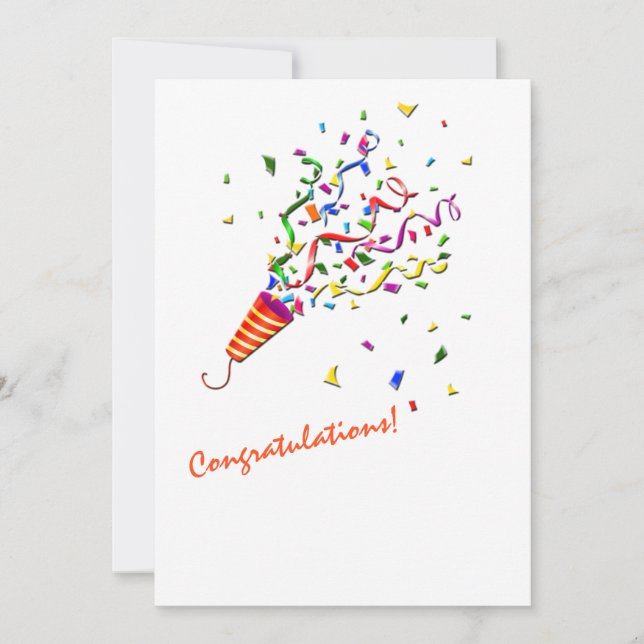 Congratulations Card (Front)
