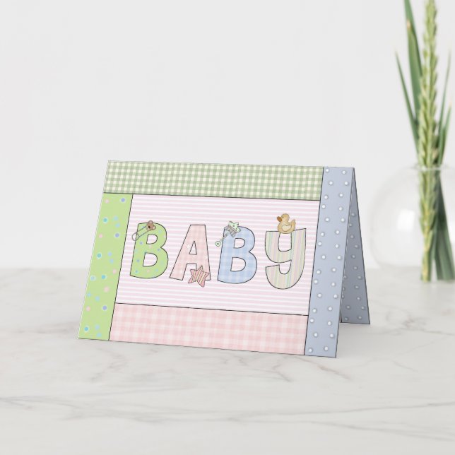 Congratulations Card: Baby Card (Front)