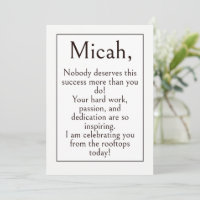 Congratulations Card for Female Friend, Big Win