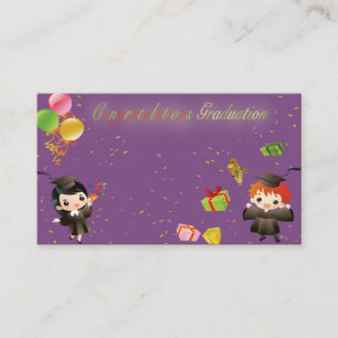 Congratulations card for graduate