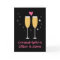 Congratulations champagne toast card