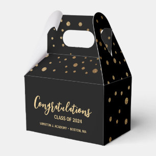 Congratulations class of 2024 graduation custom favour box