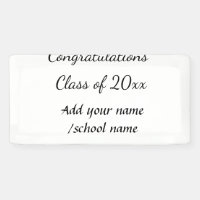 Congratulations class of add year name school col