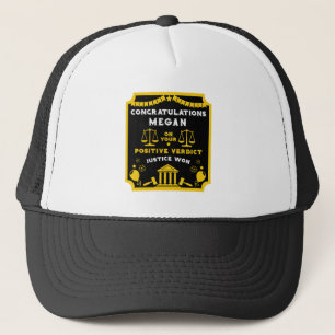 Congratulations Court Verdict Trucker Hat