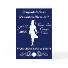 Congratulations, Daughter Graduation Card, Niece, 