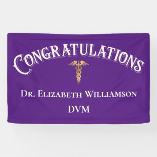 Congratulations Doctor of Veterinary Medicine DMV Banner