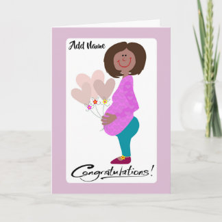 Congratulations Expectant Mom Card