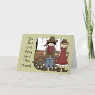 Congratulations Feel Good Card - Western