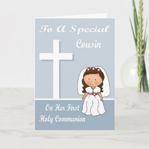 Congratulations First Communion Greeting Card