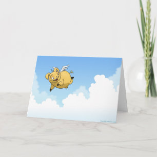 Congratulations! (Flying Pig) Card