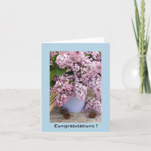 Congratulations Folded Greeting Card