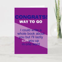 congratulations for awesome work