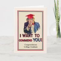 Congratulations for College Graduate, Uncle Sam