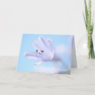 Congratulations Gorgeous Flower Greeting Card